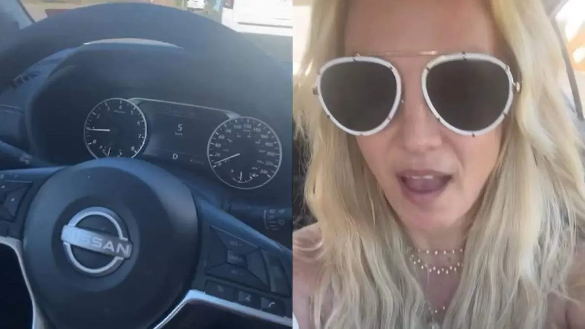 Britney se muestra conduciendo por Los Cabos, en auto que señala como 'barato'